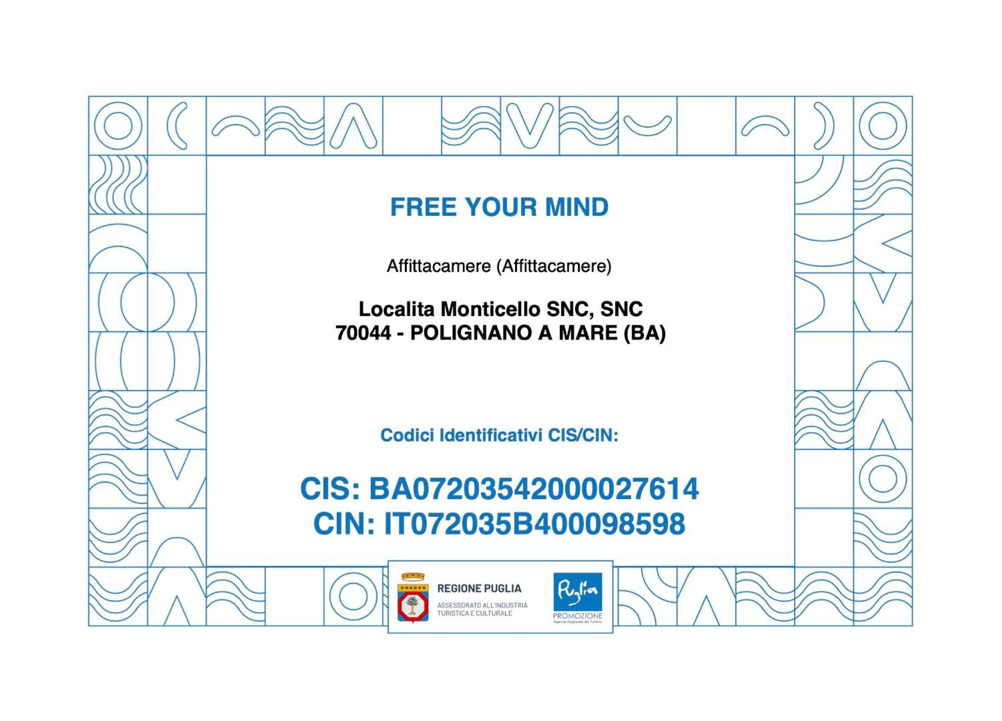 Holiday home Free Your Mind - Alberto